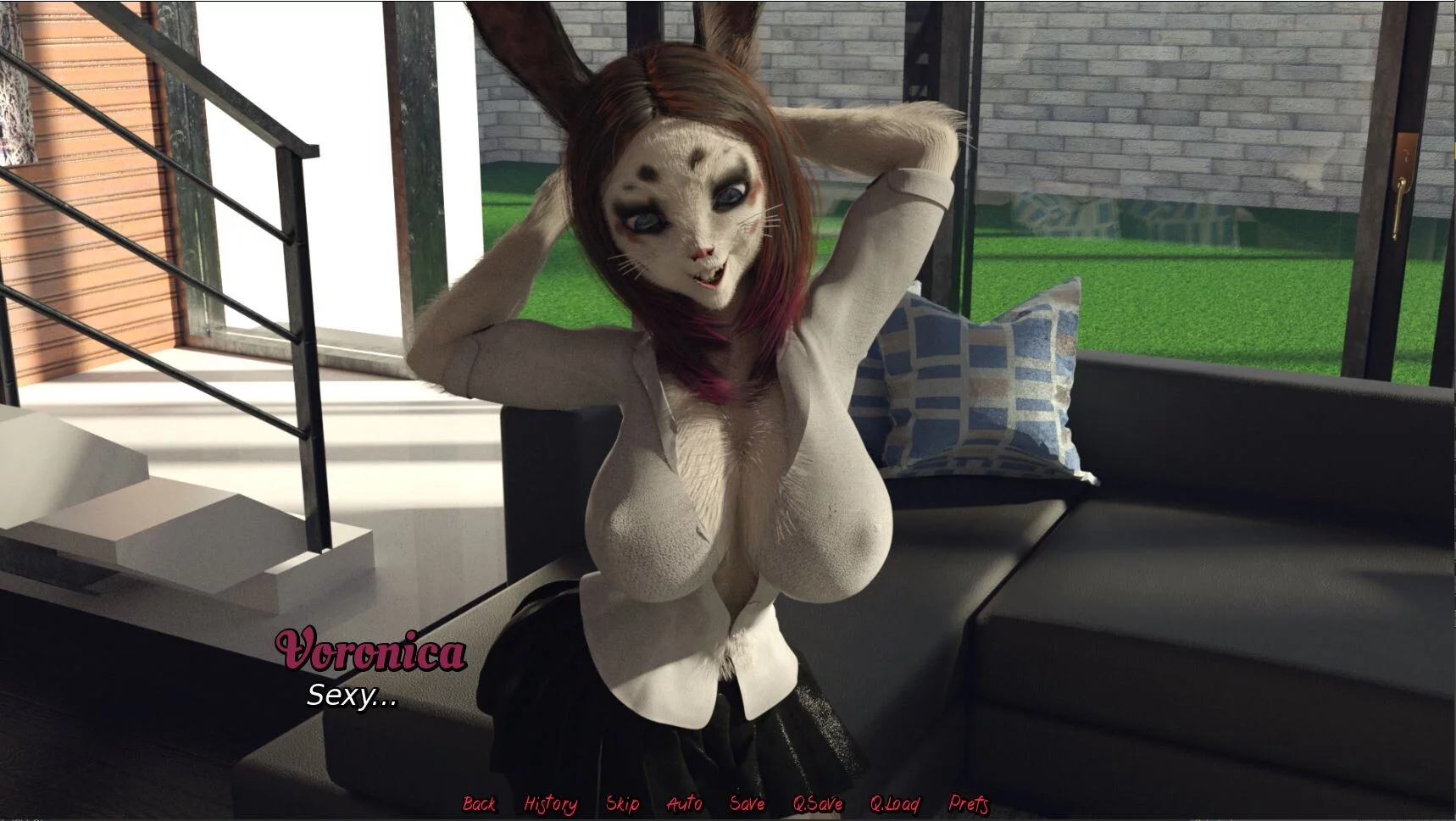 Изображение игры: Voronica Cleans House: a Vore Adventure