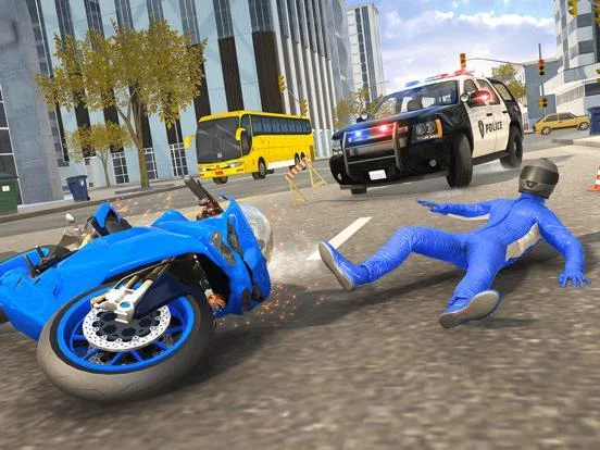 Изображение игры: Motorbike Racing Bike Driving