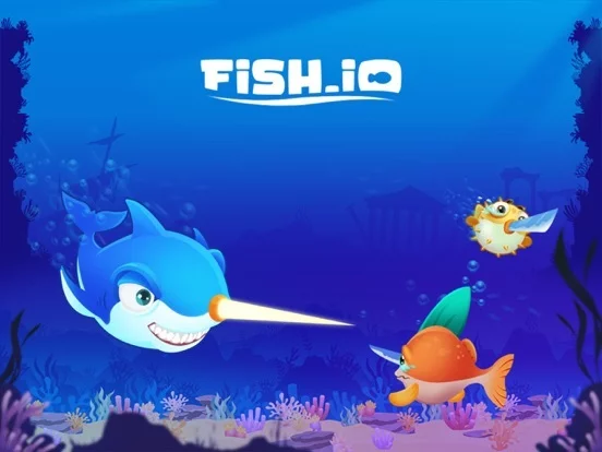 Изображение игры: Fish.IO - Sushi Battle