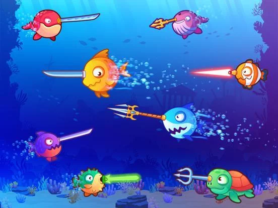 Изображение игры: Fish.IO - Sushi Battle