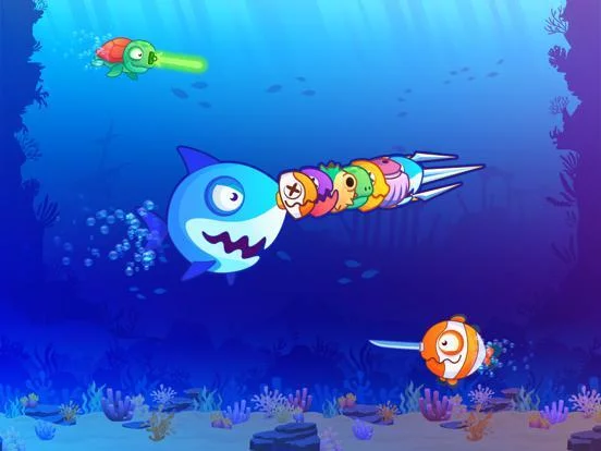 Изображение игры: Fish.IO - Sushi Battle