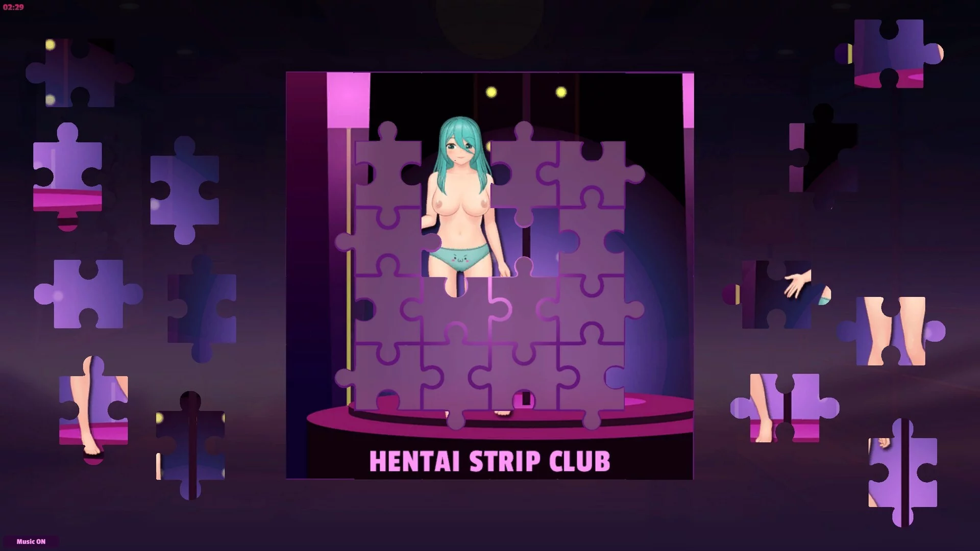 Изображение игры: Hentai Jigsaw Girls 4