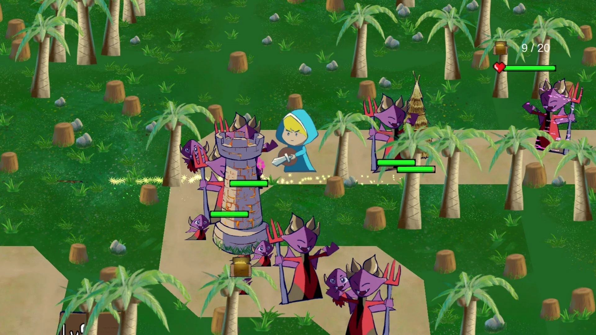 Изображение игры: Tower Attack
