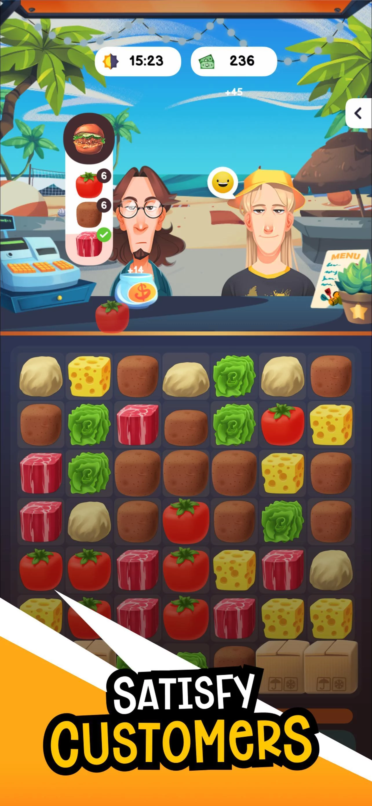 Изображение игры: Food Frenzy: Puzzle