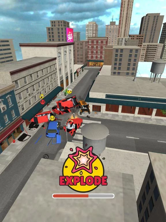 Изображение игры: Slingshot Crash!