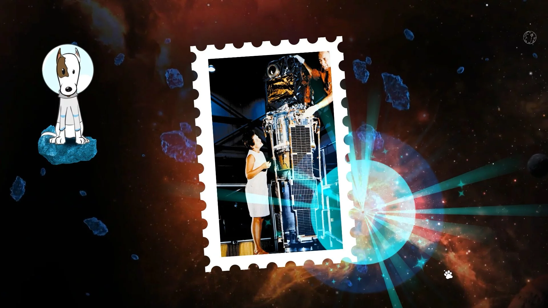 Изображение игры: Kosmo Laika: Space and Beyond