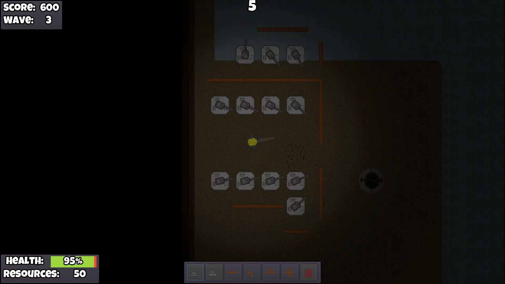Изображение игры: Defend the Fort