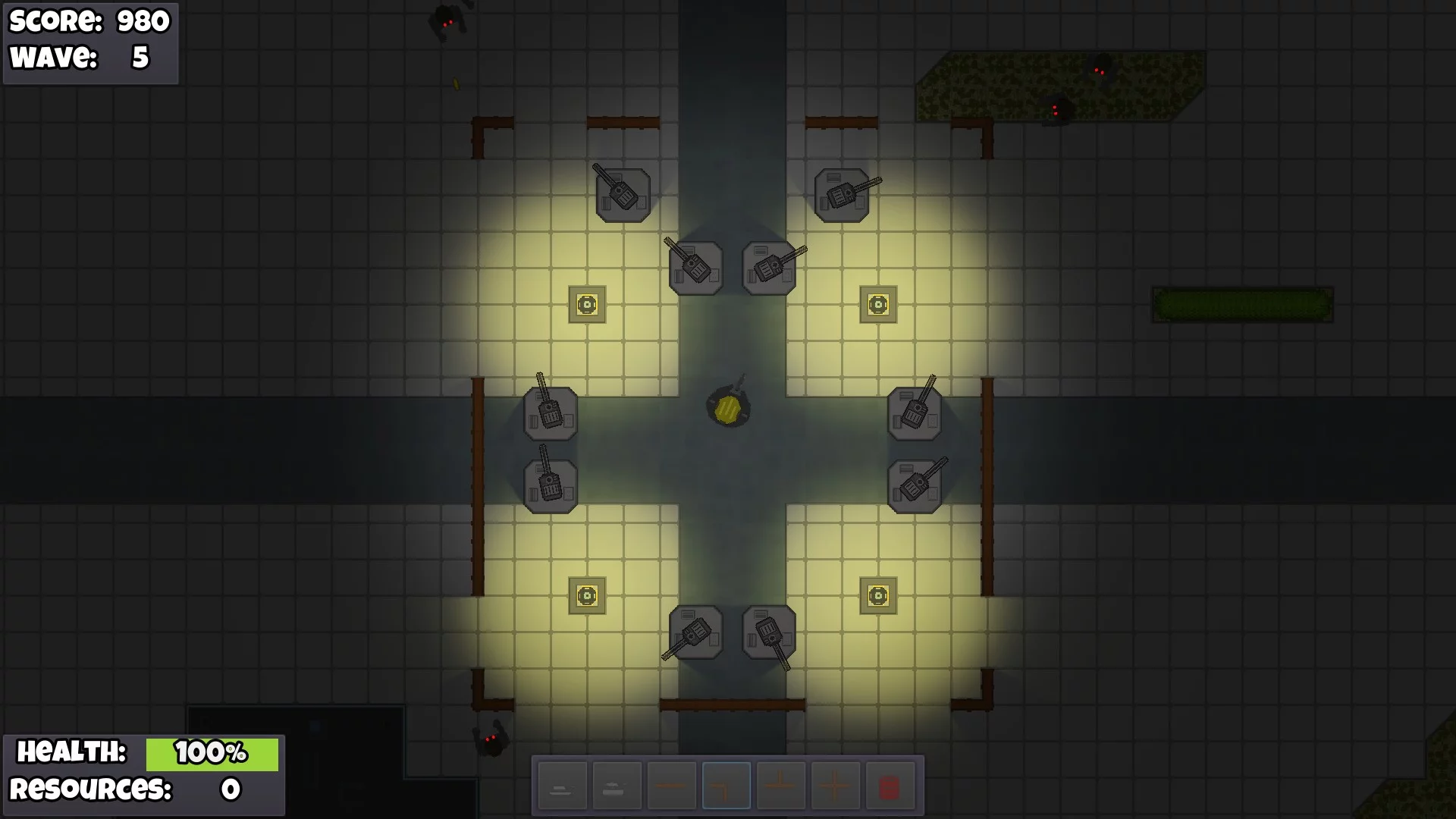 Изображение игры: Defend the Fort