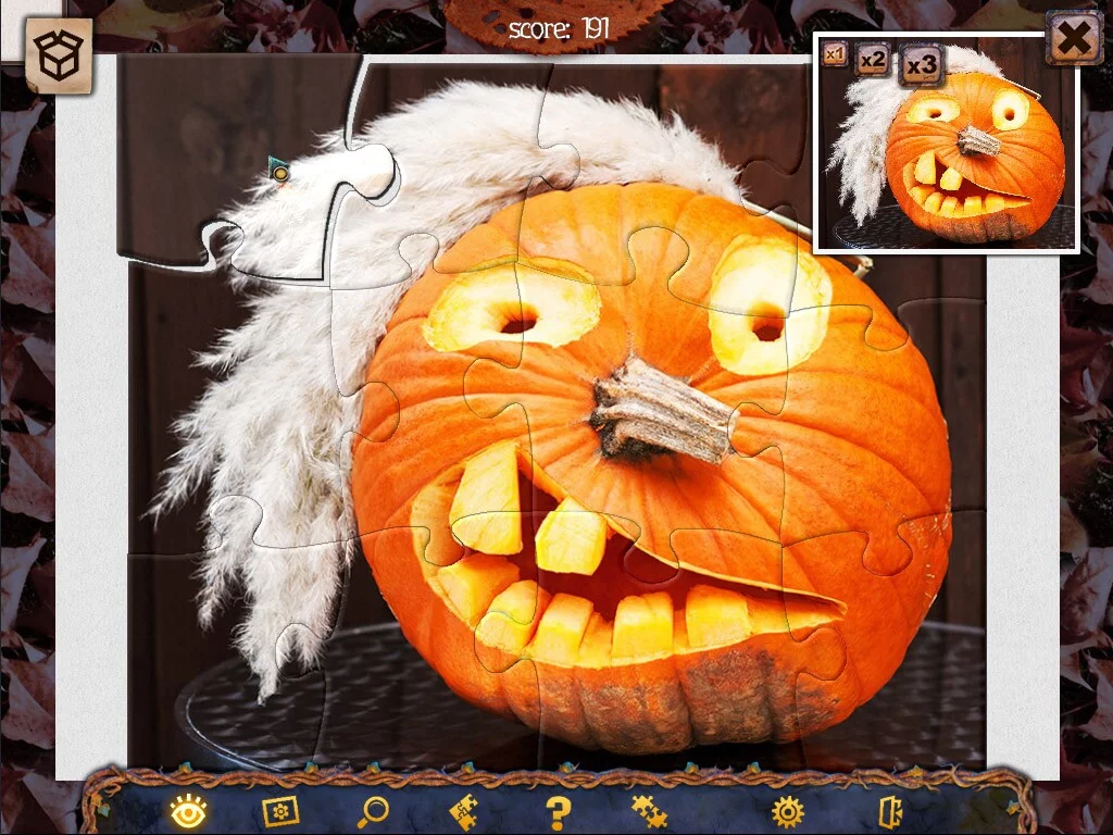 Изображение игры: Holiday Jigsaw Halloween 2