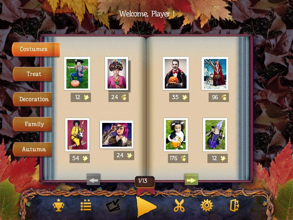 Изображение игры: Holiday Jigsaw Halloween 2