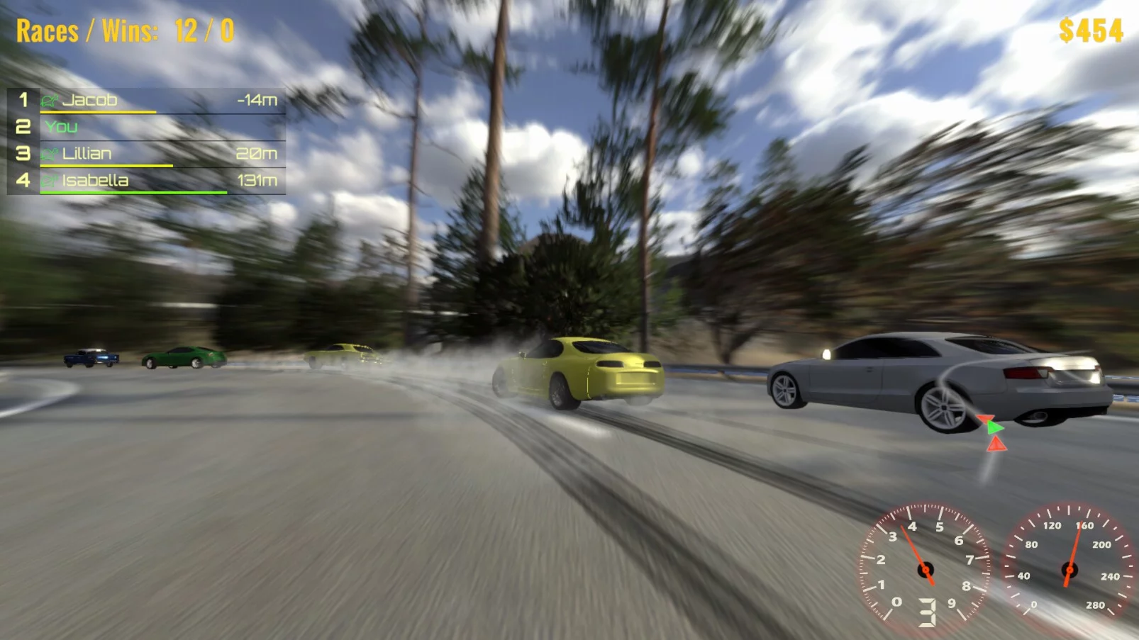 Изображение игры: Traffic Chase