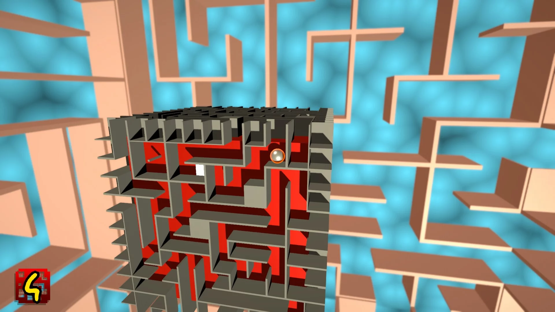 Изображение игры: Cubyrinth