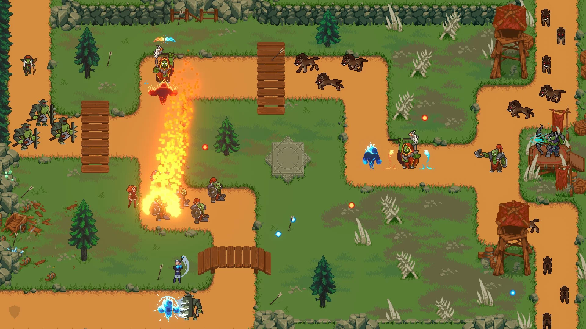Изображение игры: Elementowers