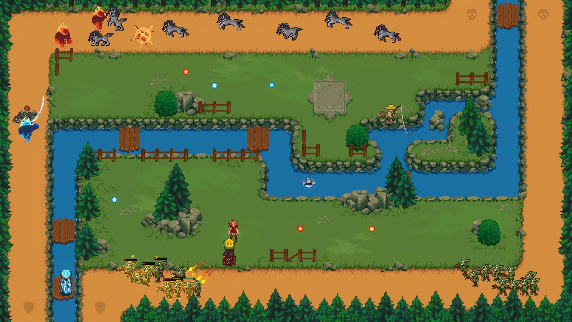 Изображение игры: Elementowers