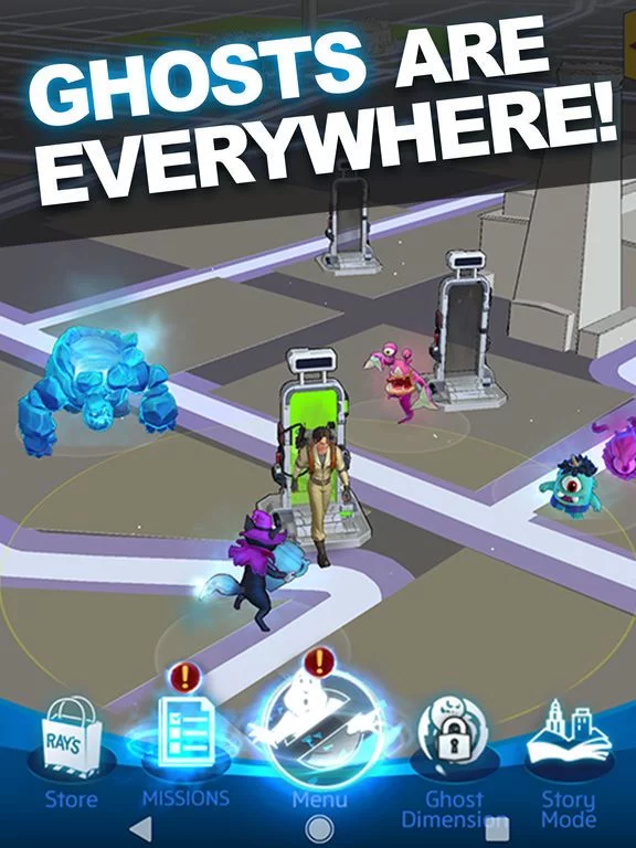 Изображение игры: Ghostbusters World