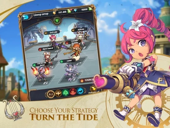 Изображение игры: Idle League: To Be A Legend