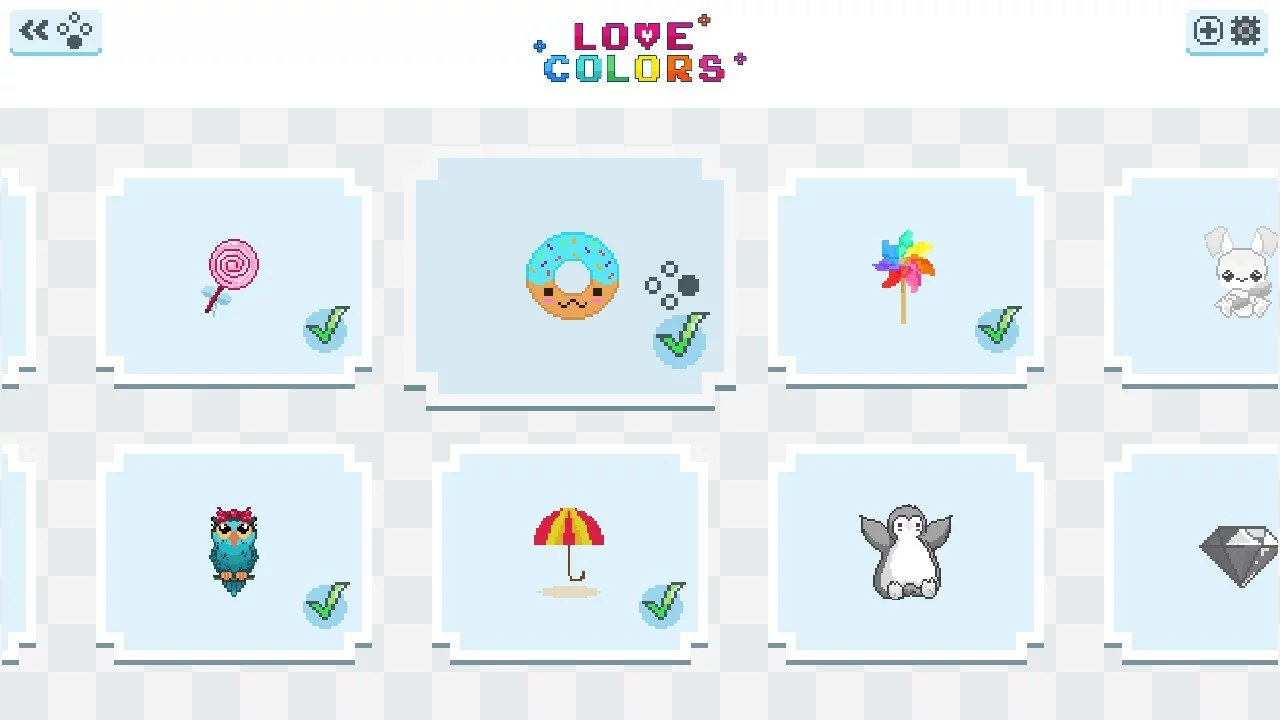 Изображение игры: Love Colors: Paint with Friends