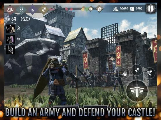 Изображение игры: Heroes and Castles 2