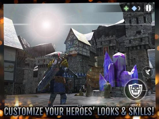 Изображение игры: Heroes and Castles 2