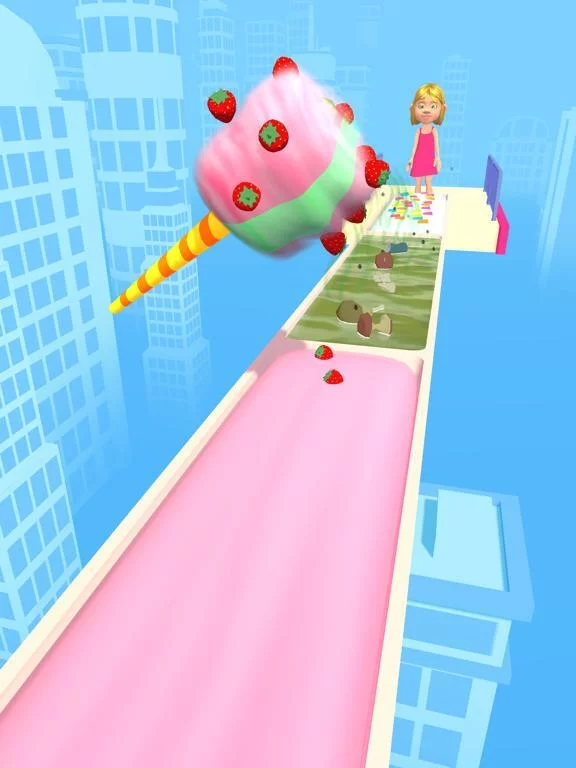 Изображение игры: Cotton Candy Run 3D