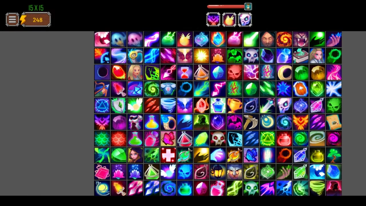 Изображение игры: Fantasy Match Puzzle