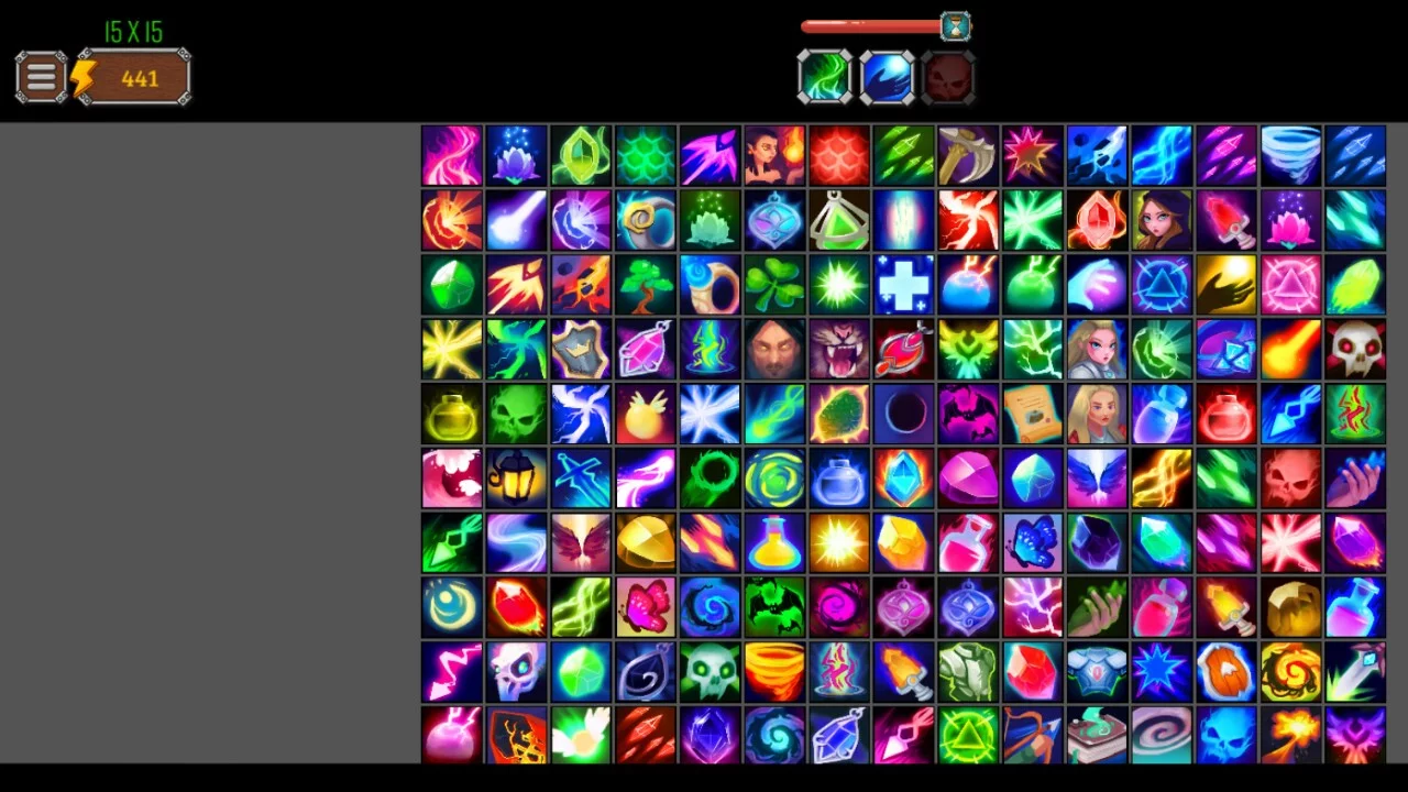 Изображение игры: Fantasy Match Puzzle