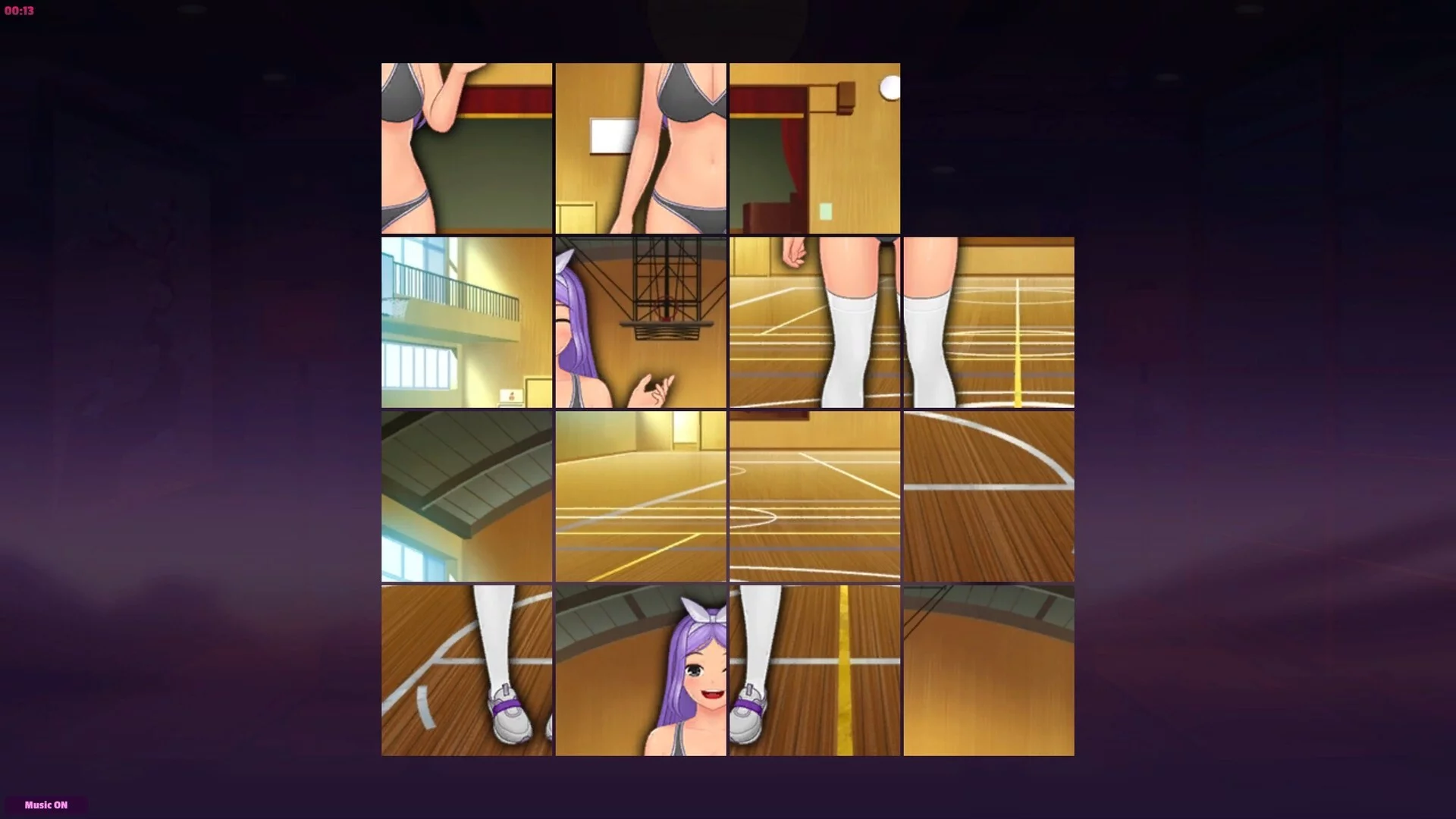 Изображение игры: Hentai Girls Sliding Puzzle