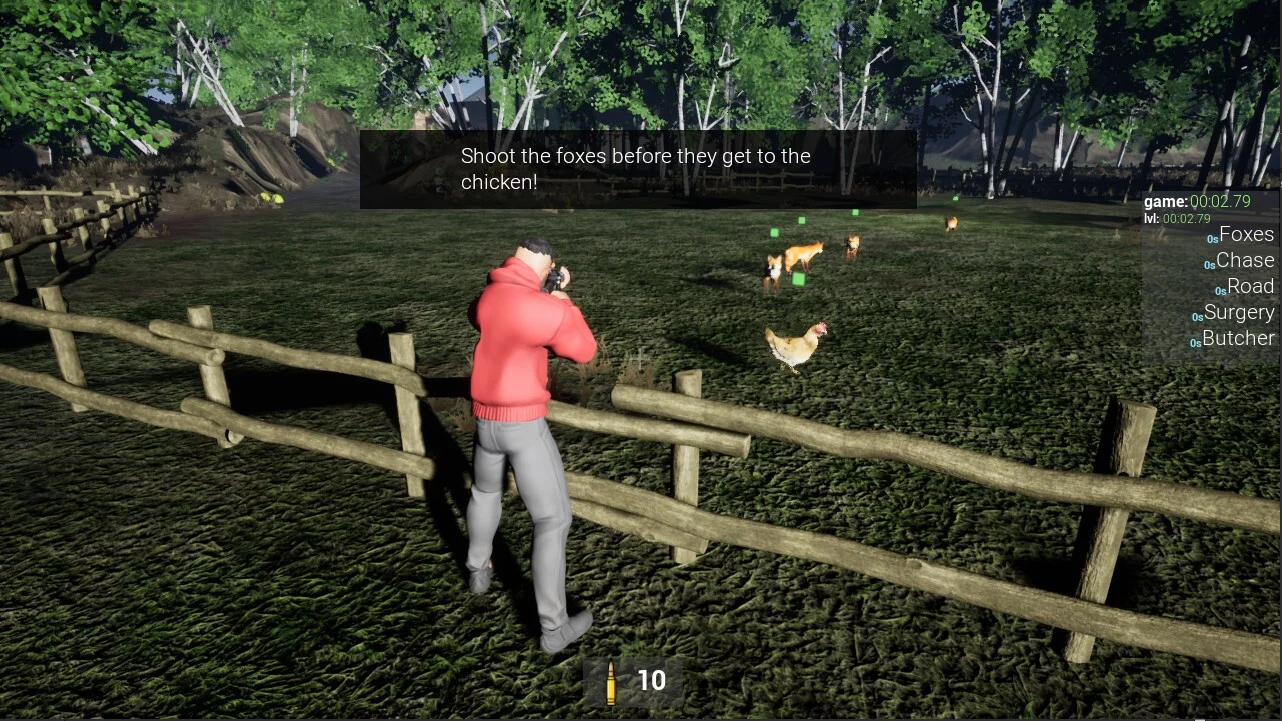 Изображение игры: Chicken Duty