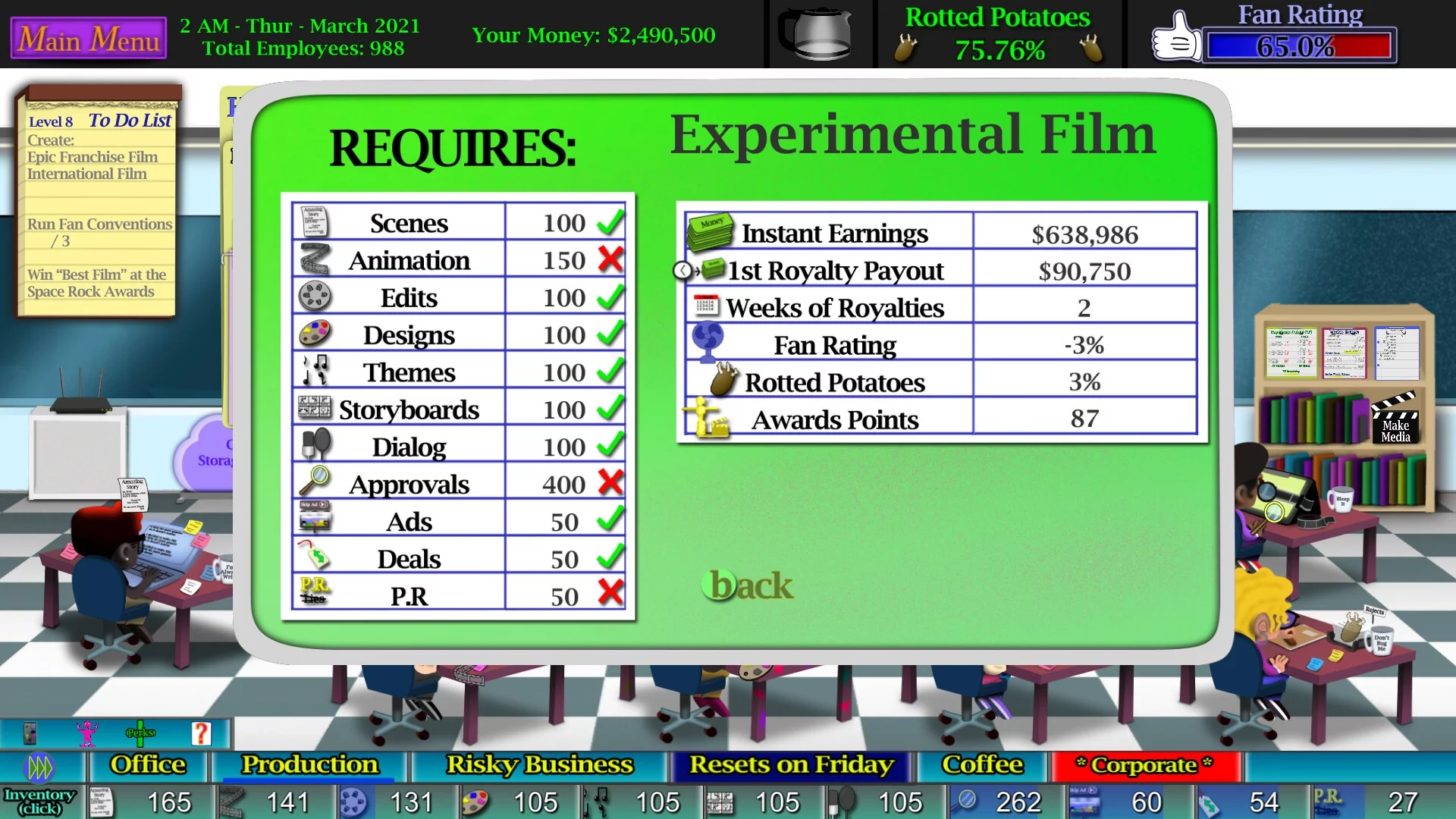 Изображение игры: Animation Studio Manager