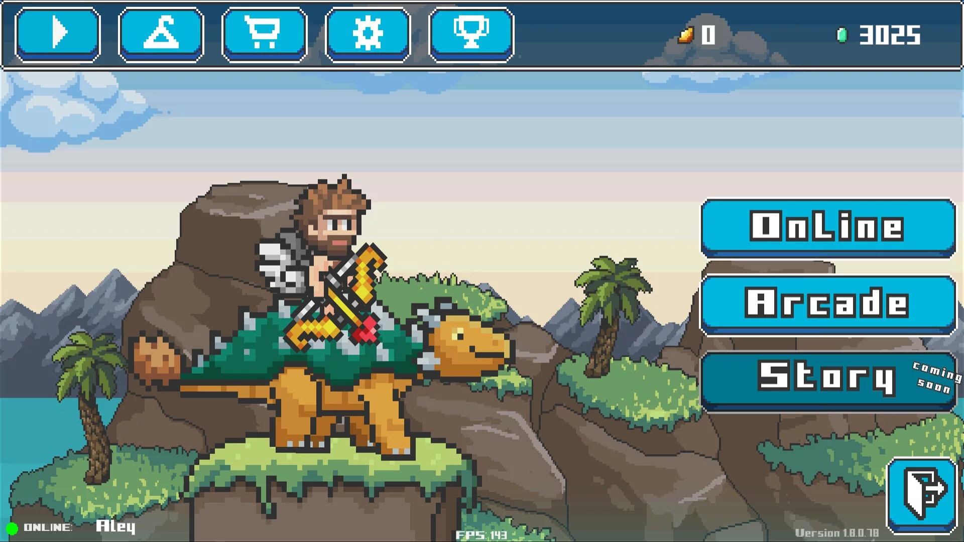 Изображение игры: DinoScape
