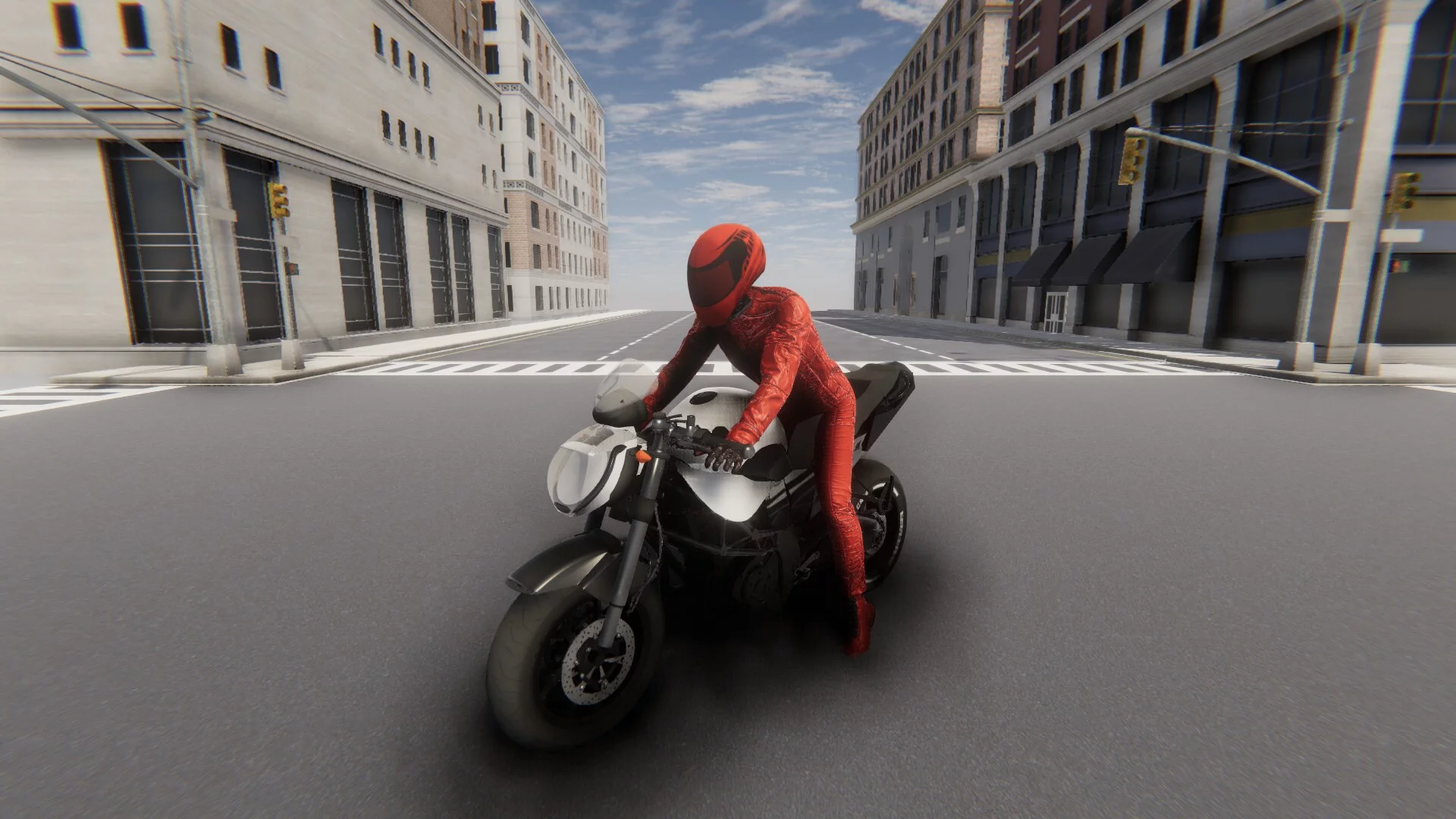 Изображение игры: Motorcycle Biker Simulator
