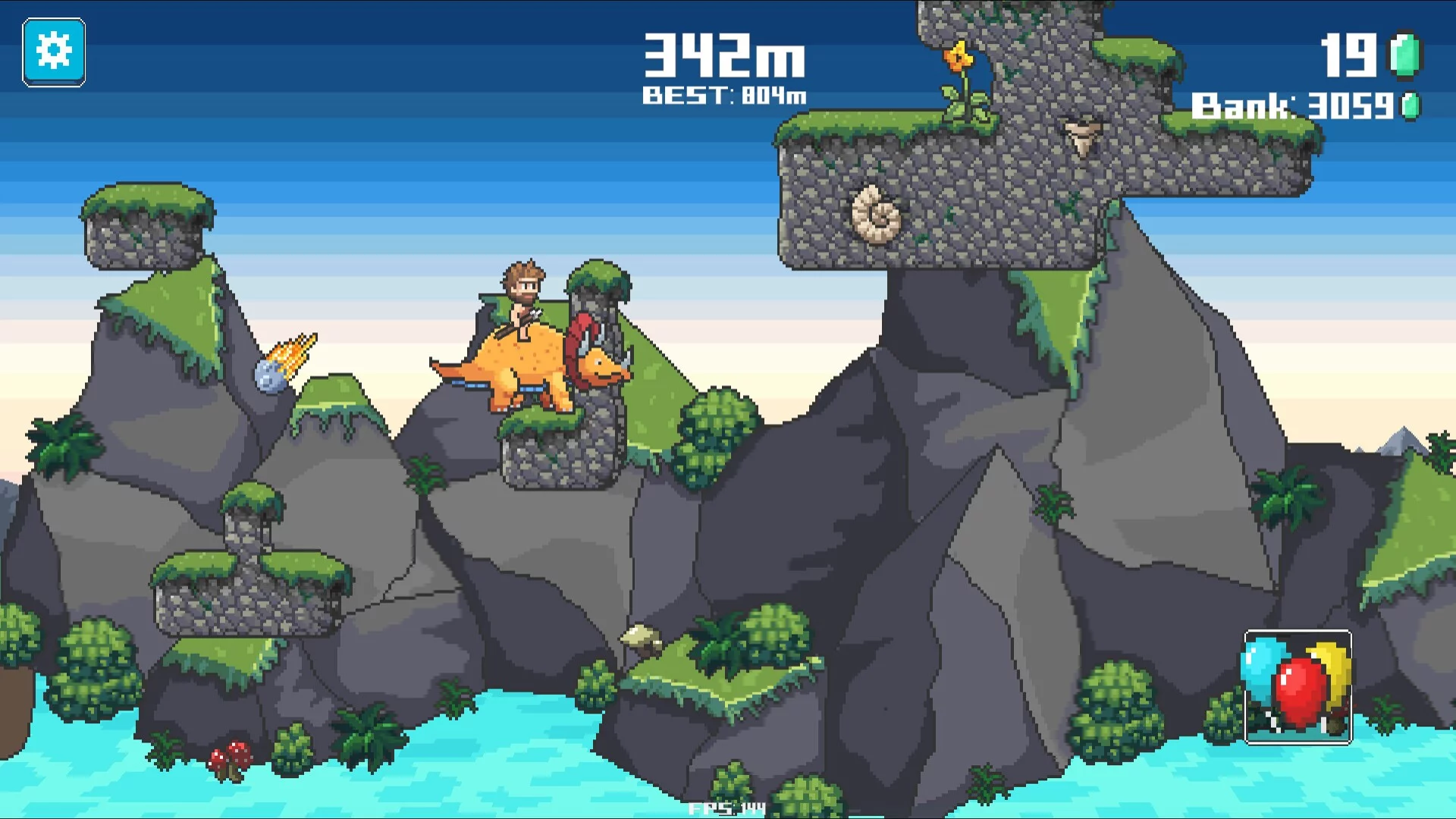 Изображение игры: DinoScape