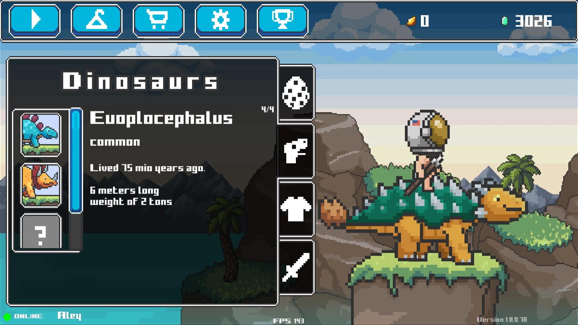 Изображение игры: DinoScape