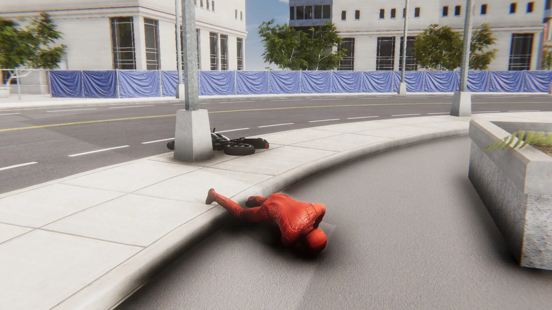 Изображение игры: Motorcycle Biker Simulator