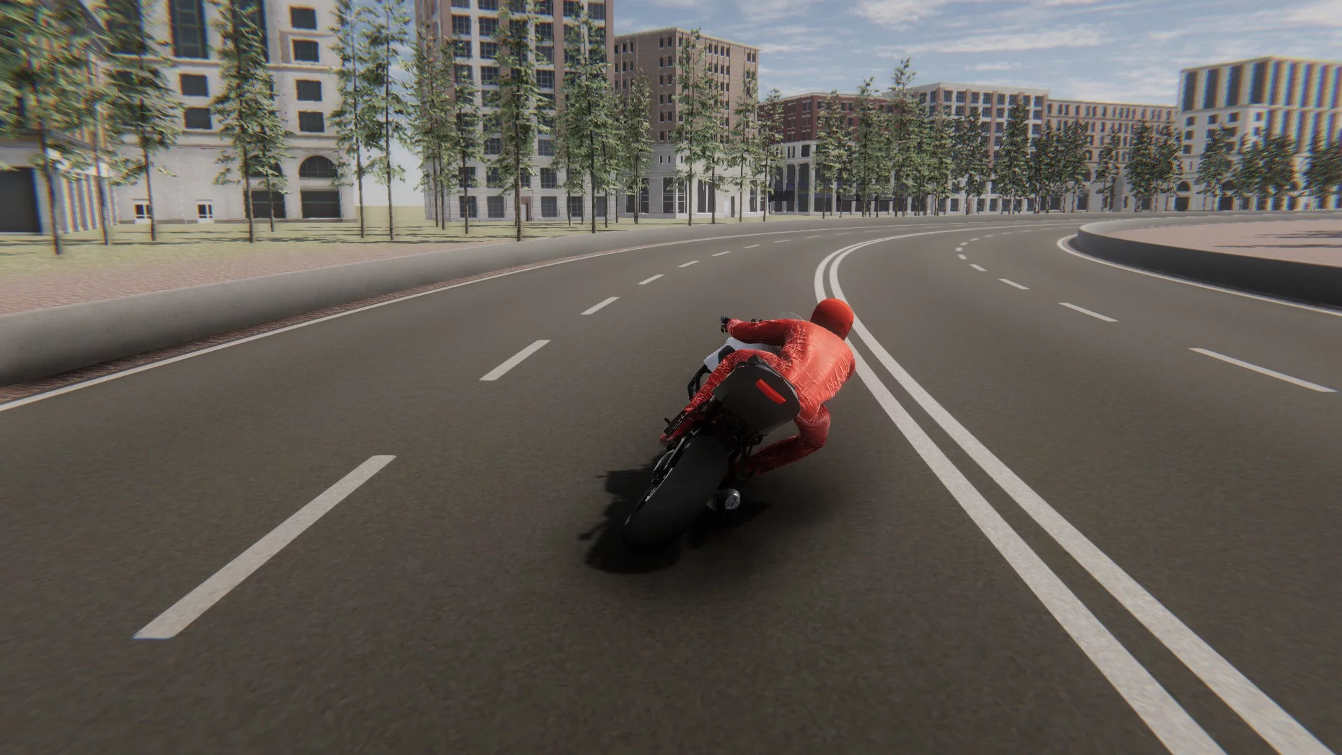 Изображение игры: Motorcycle Biker Simulator