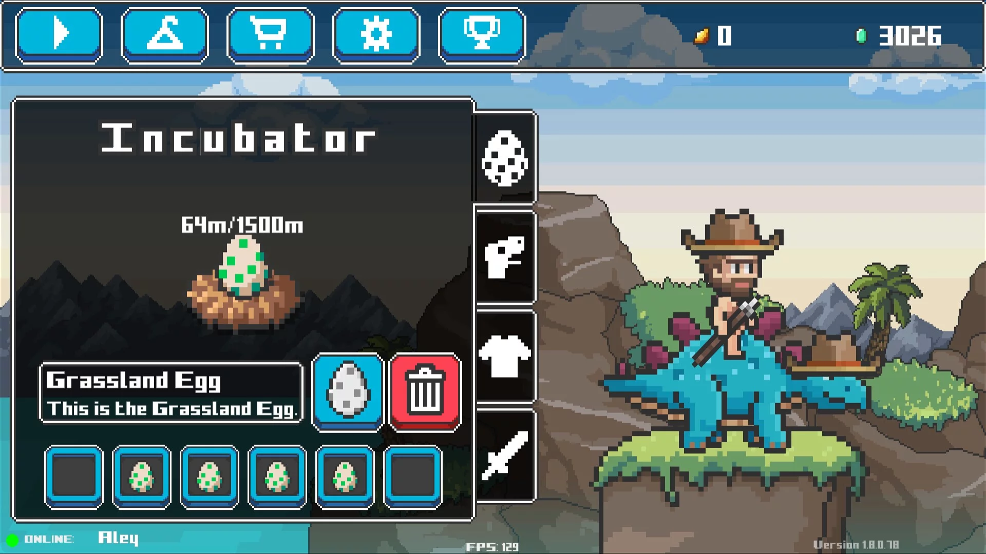 Изображение игры: DinoScape
