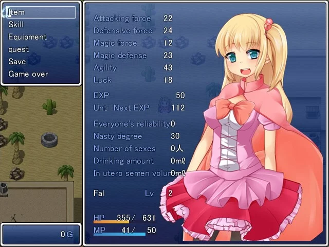 Изображение игры: Magic Girl Fal