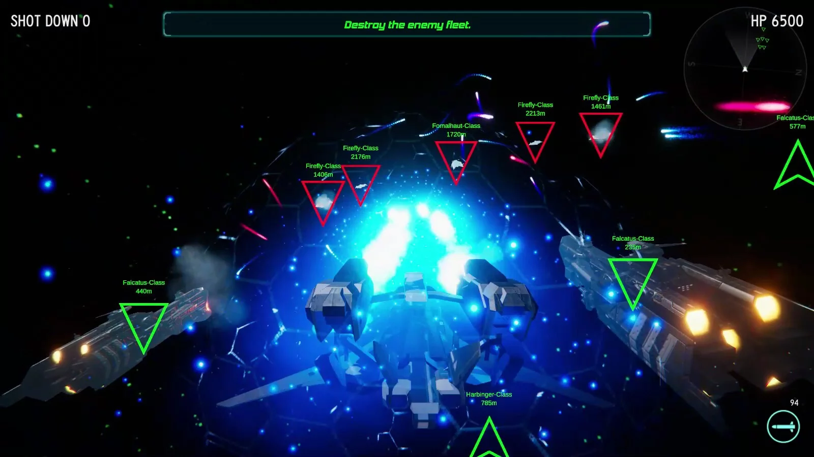 Изображение игры: Space Battle SVF