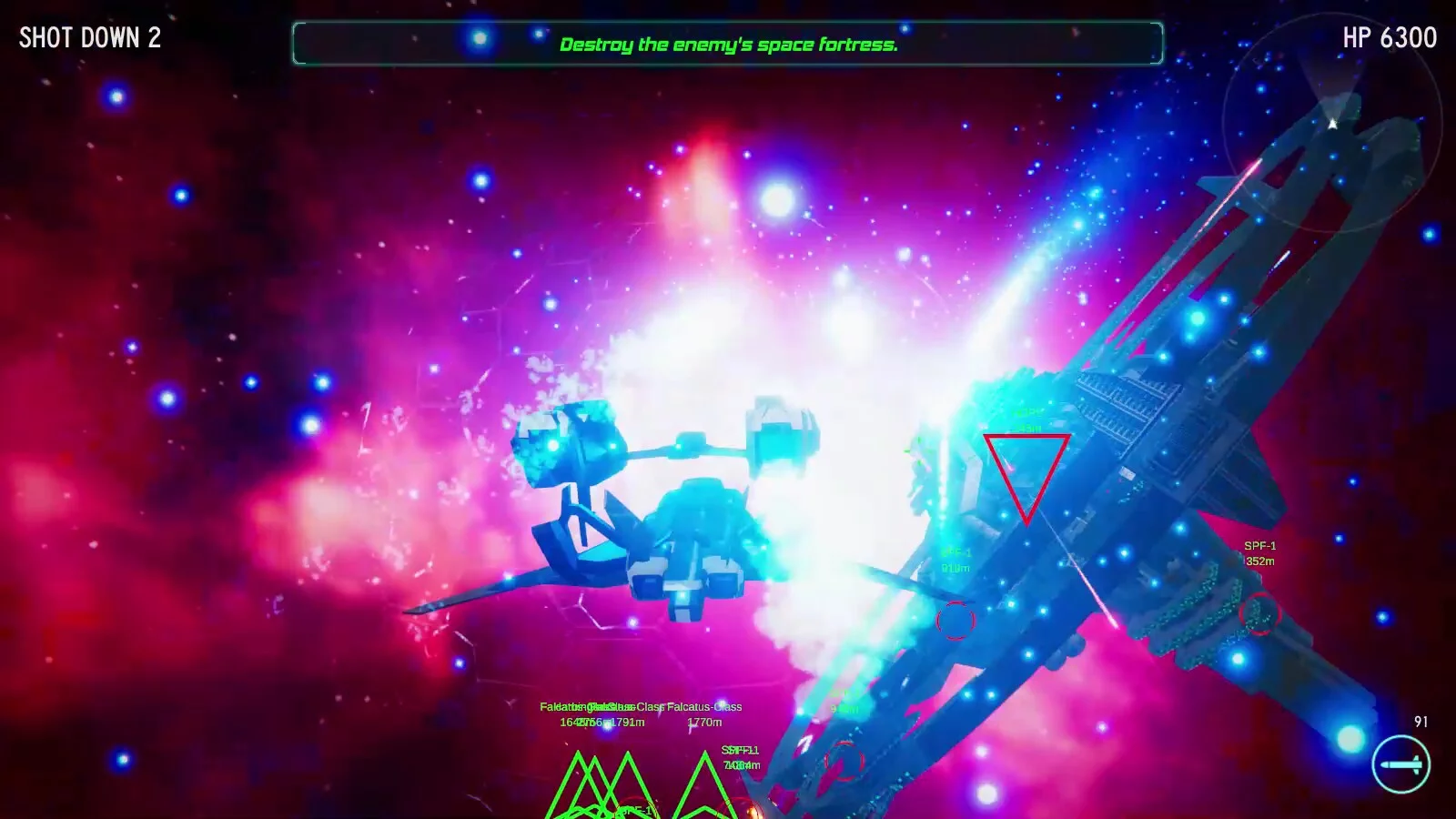 Изображение игры: Space Battle SVF