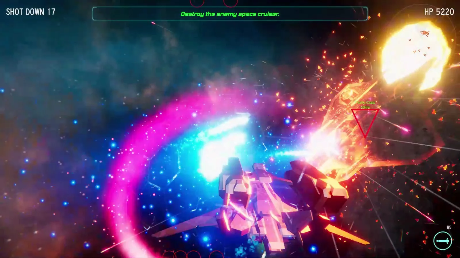 Изображение игры: Space Battle SVF
