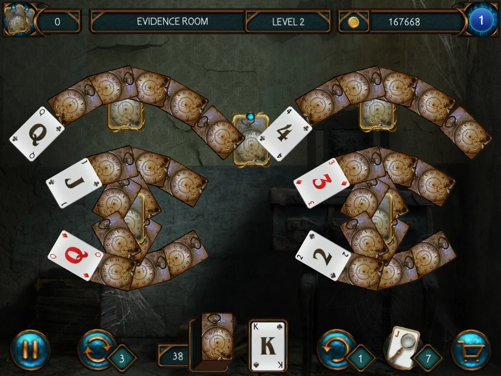 Изображение игры: Detective Solitaire The Ghost Agency