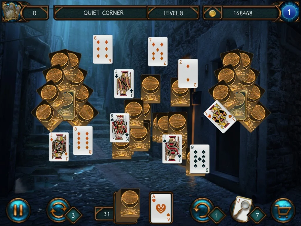 Изображение игры: Detective Solitaire The Ghost Agency