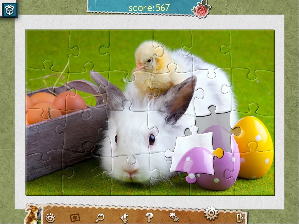 Изображение игры: Holiday Jigsaw Easter