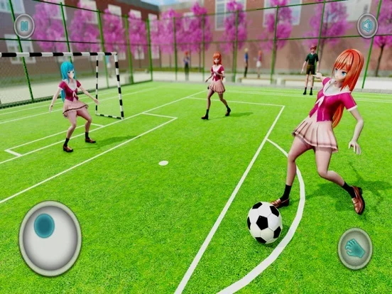 Изображение игры: Yandere Anime School Girl Sim