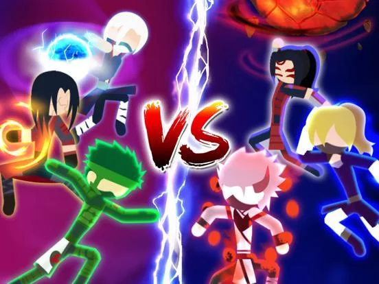 Изображение игры: Stickman Brawl :Super Warriors