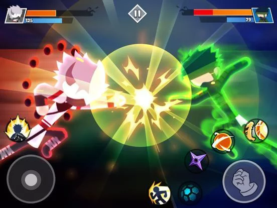 Изображение игры: Stickman Brawl :Super Warriors