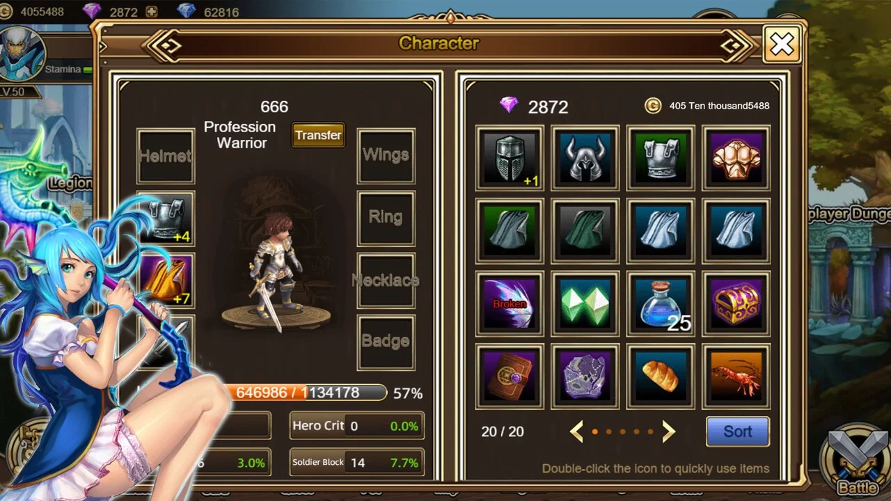 Изображение игры: Clash of Legions