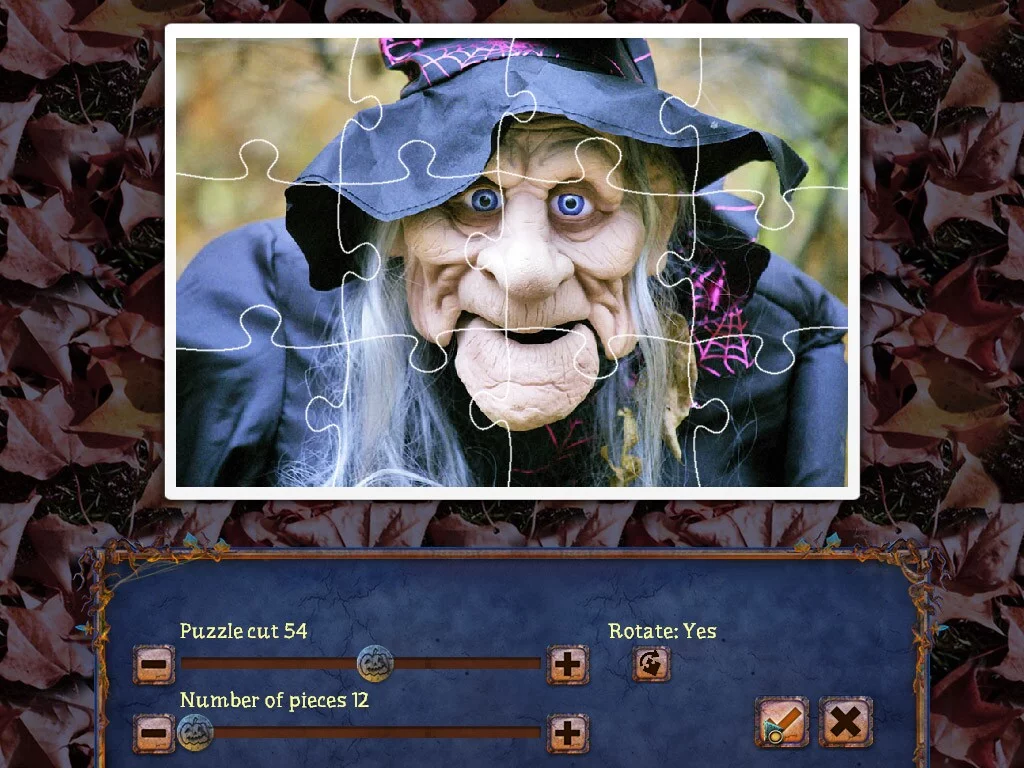 Изображение игры: Holiday Jigsaw Halloween