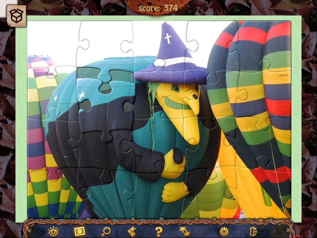 Изображение игры: Holiday Jigsaw Halloween