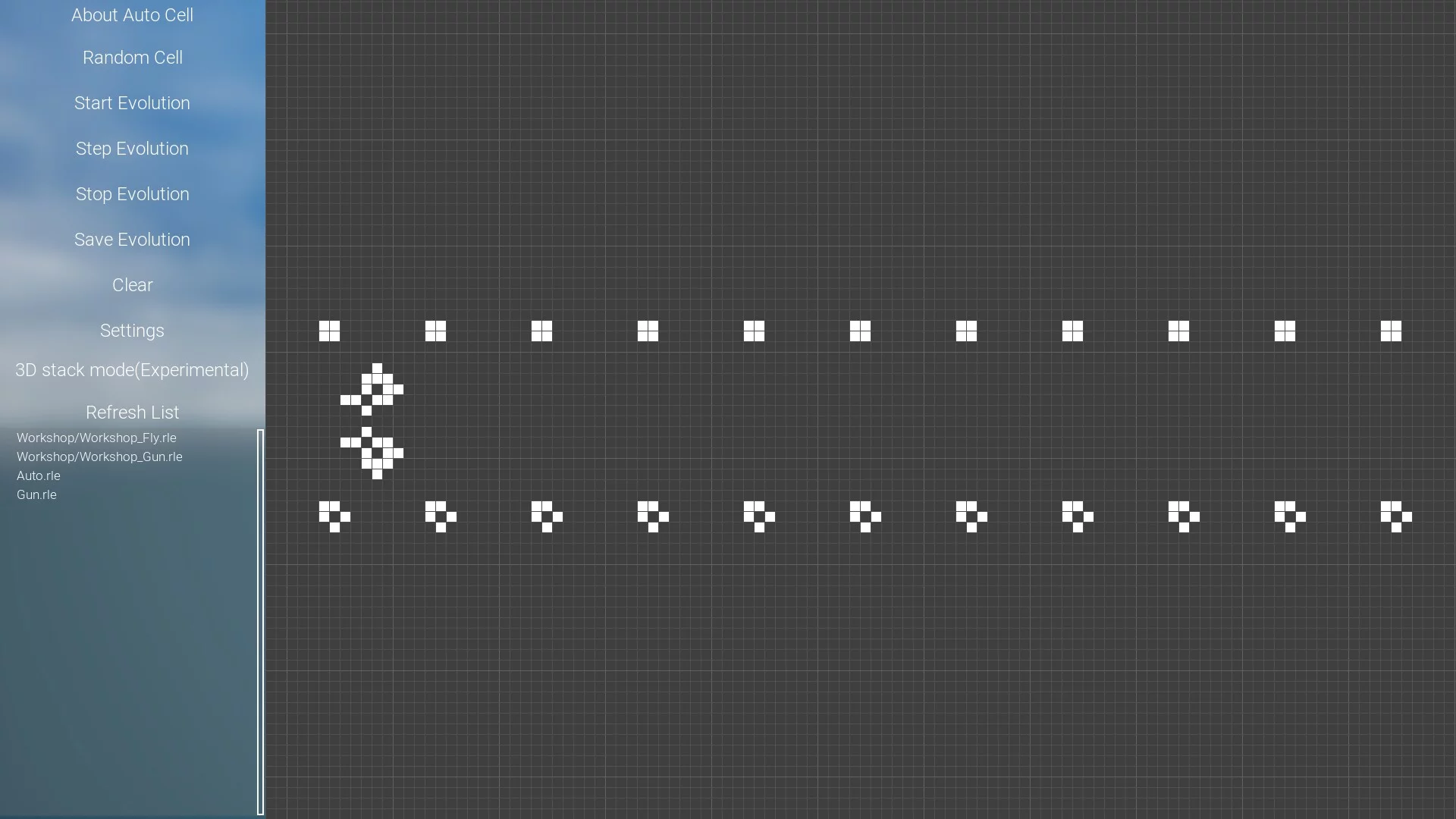 Изображение игры: Auto Cell: Game of Life